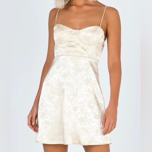 Princess Polly Dresses & Skirts - Princess Polly- Champagne Pop Mini Dress